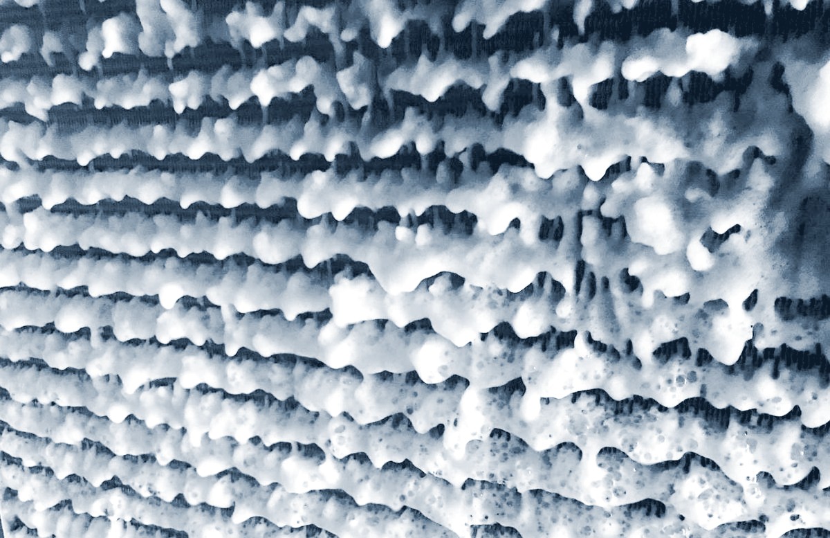 Blue Box foam on a coil